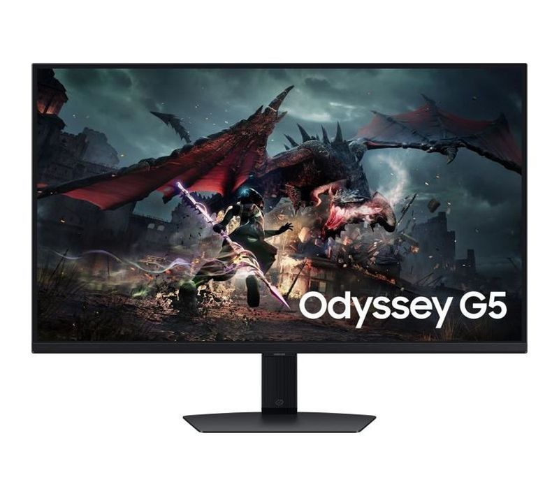 Écran PC - Samsung - Odyssey G50d - 32 Ips 180hz - Dalle Ips - 1 Ms - HDMI / Displayport