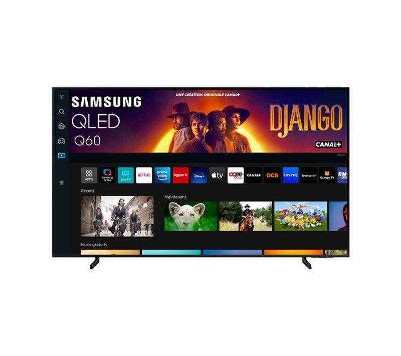 Téléviseur QLED 65" (165 Cm) - 65q60d - 4k UHD - Hdr - Smart TV - Gaming Hub - 3xhdmi