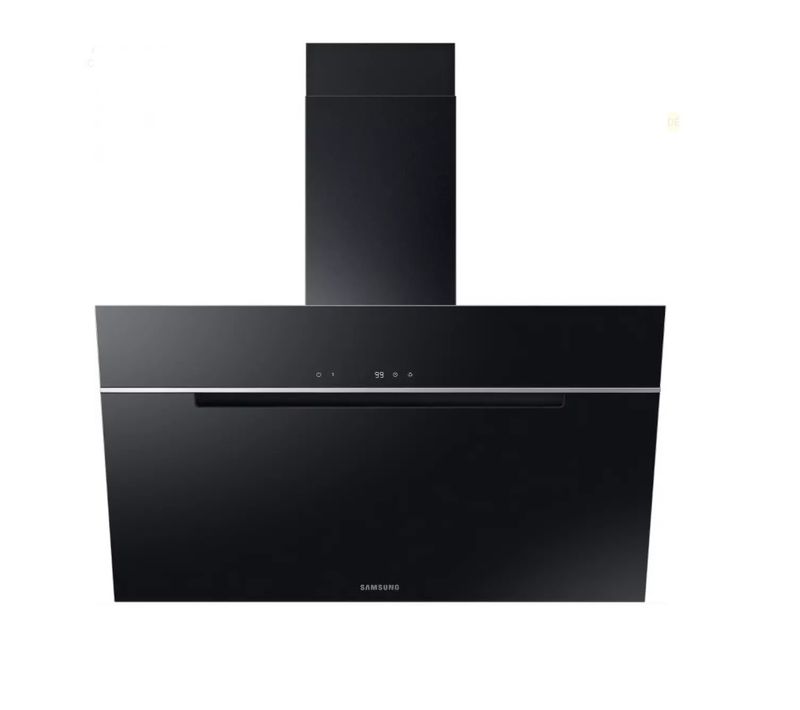 Hotte Décorative Inclinée 90cm 558 M3/h Noir Nk36c7070wb