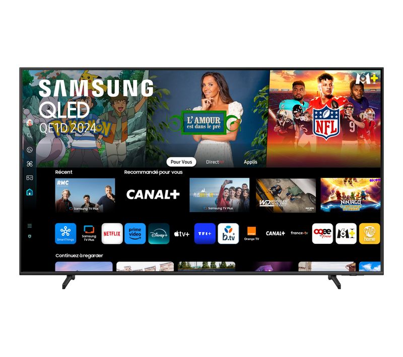 Téléviseur 4K QLED 50'' 125 cm SAMSUNG 50QE1D