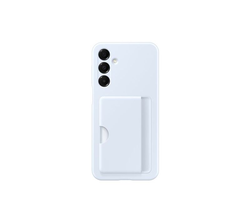 Coque Pour Galaxy A16 4g / 5g Ultrafine Et Souple Avec Porte-cartes Bleu Polaire