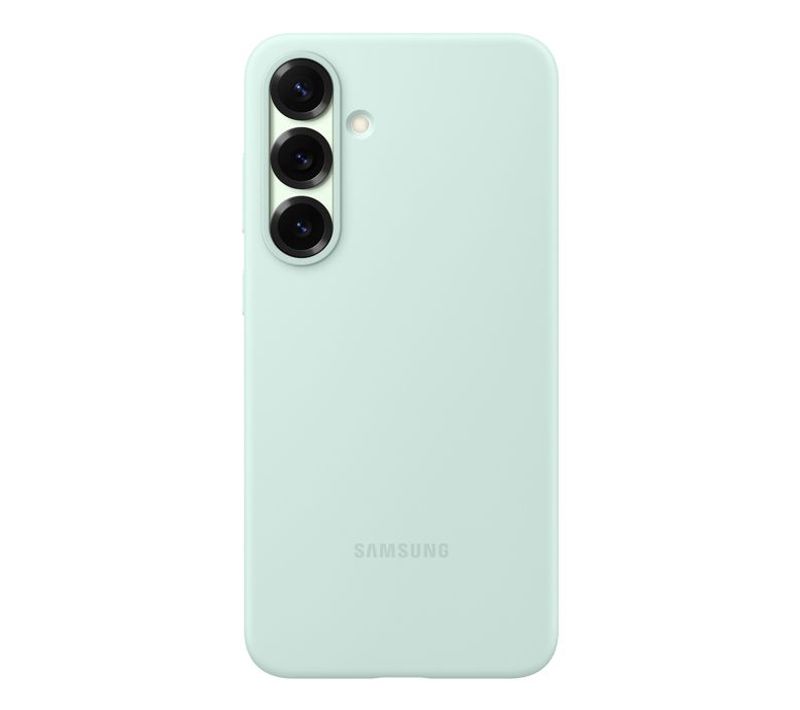 Coque Silicone Galaxy S25+ Vert D'eau
