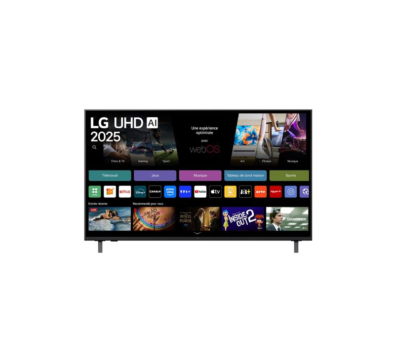 Téléviseur 4K UHD 55'' 139cm LG 55UA75006LA.AEU