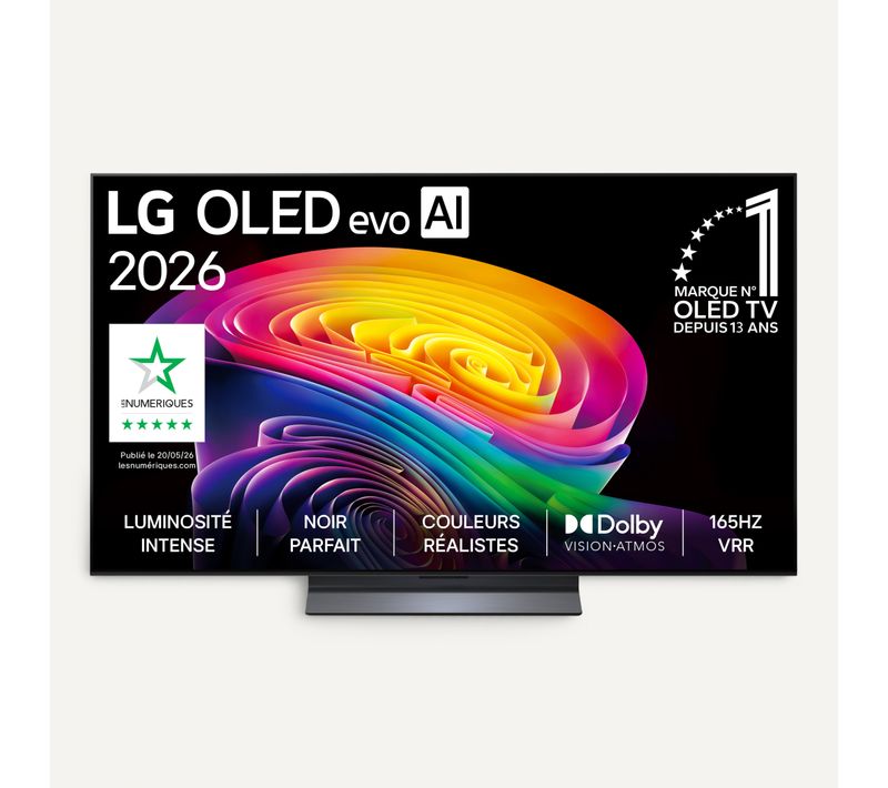 Téléviseur OLED evo AI 55'' 4K LG 139 cm OLED55C54LA.AEU