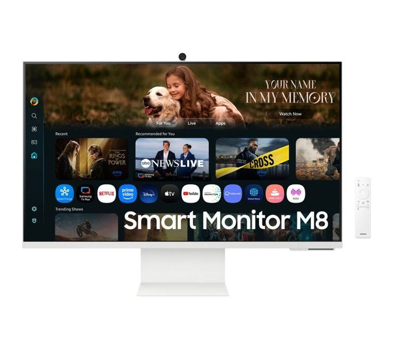 Ecran PC - 32 - Uhd 4k - 60hz - Dalle Va - 4ms - Smart Monitor M8 - M80f - Blanc