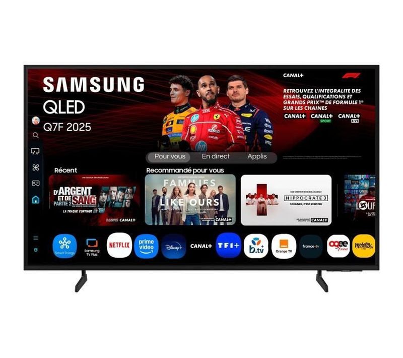 Qe43q72f - Téléviseur Qled 43" (109 Cm) - 4k UHD - Hdr10+ - Smart TV - Gaming Hub - 3xhdmi - Wifi
