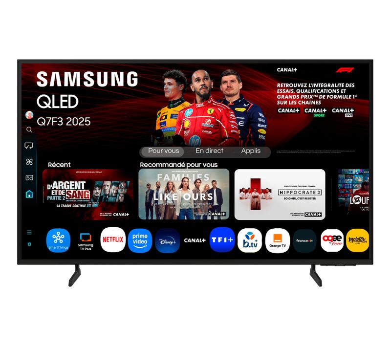 Téléviseur QLED 50'' 127 cm SAMSUNG 50Q7F3AUXXC