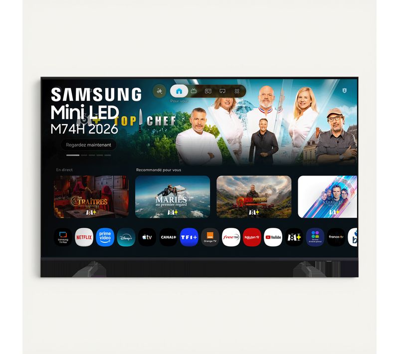 Téléviseur QLED 50'' 126 cm SAMSUNG 50M74H