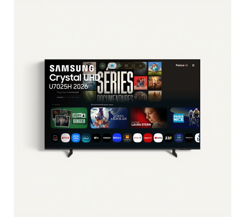 Téléviseur QLED 75'' 190cm SAMSUNG 75U7025H