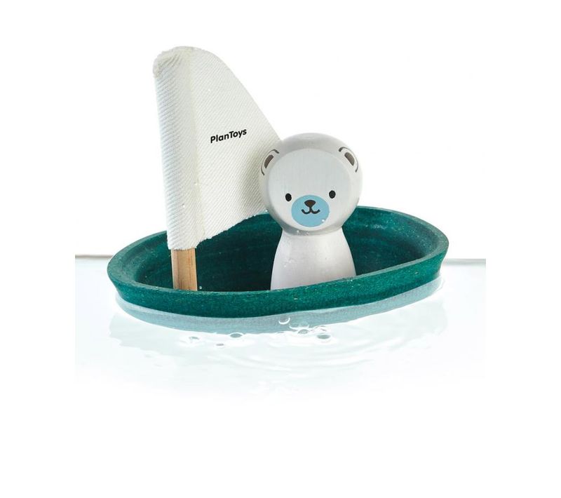 Jouets Pour Le Bain Bateau Ours Polaire