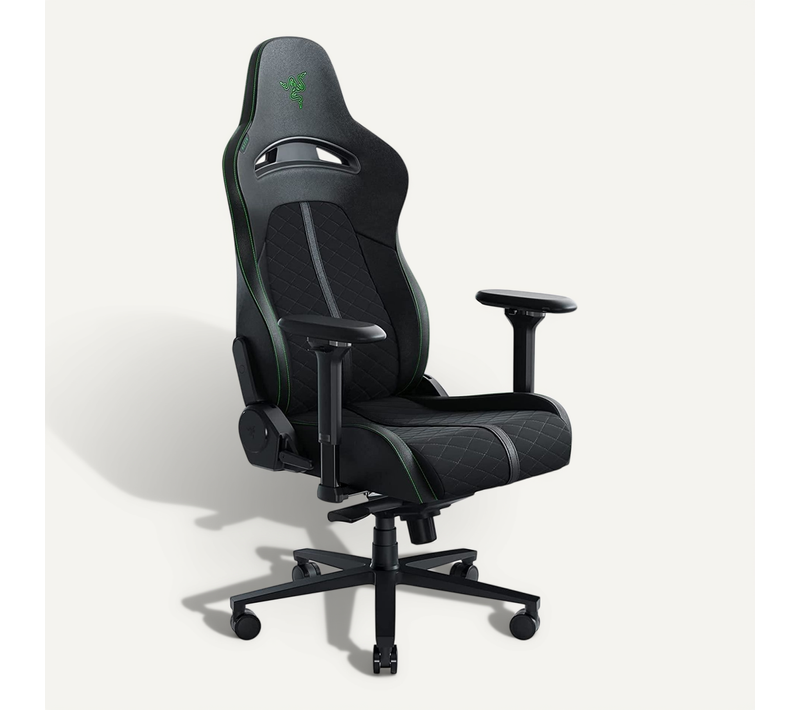 Fauteuil Gamer Enki (noir/vert)