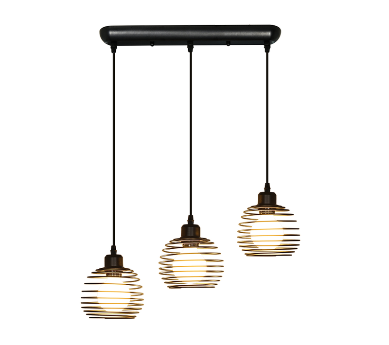 Suspension De Table Vintage Noir E27 Luminaire Rétro Industriel Cuisine Salle à Manger