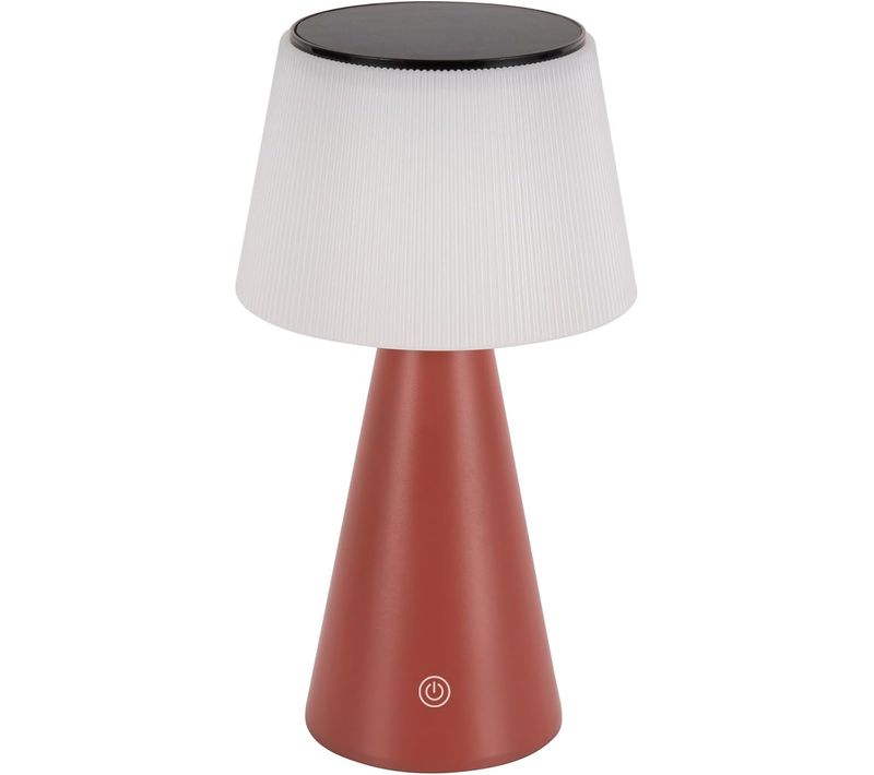 Lampe à Poser De Table LED Sans Fil à Batterie Solaire Chevet Tactile Moderne à Intensité Variable