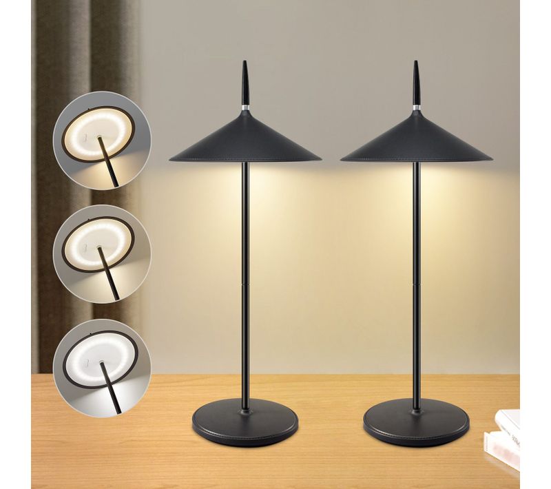 Lampe De Table LED  Intensité Variable Table D'extérieur Moderne Pour Jardin