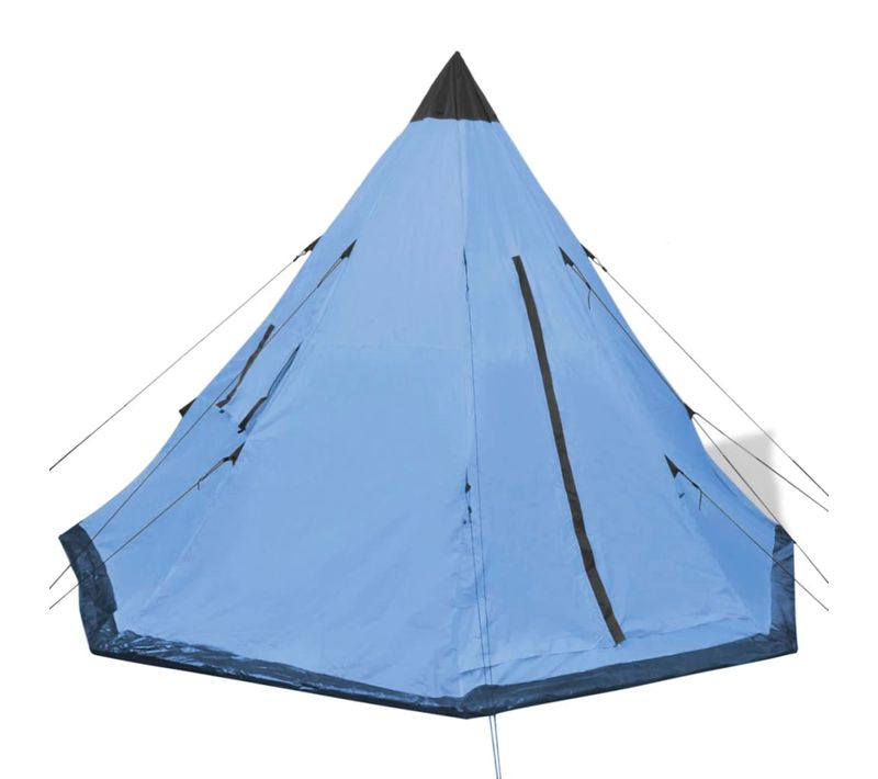 Tente Pour 4 Personnes Bleu
