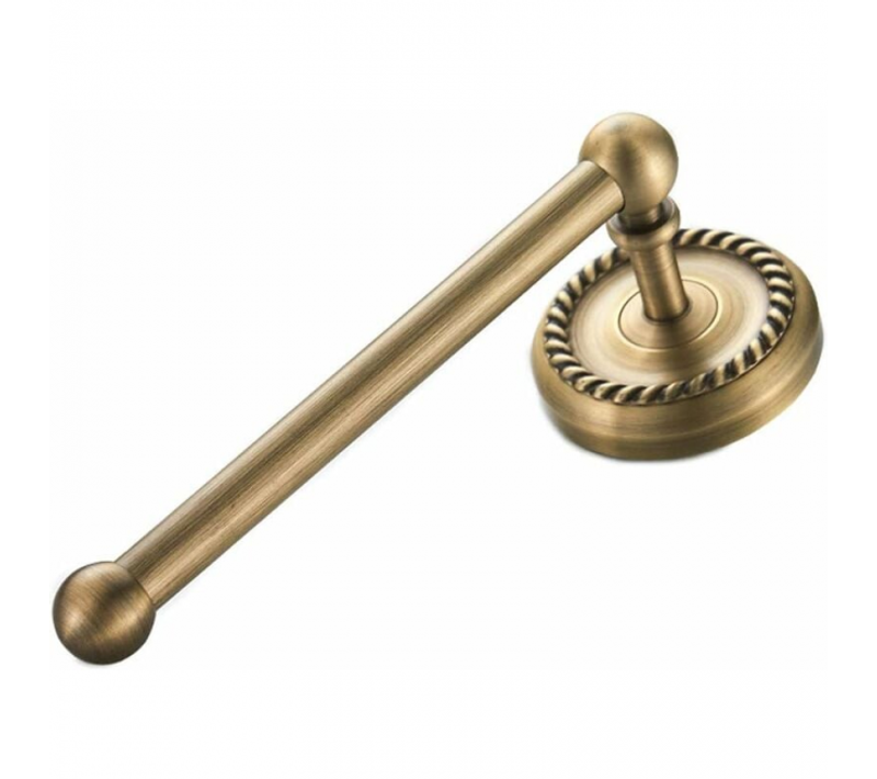 Porte-Papier Toilette Mural Laiton Antique - Doré