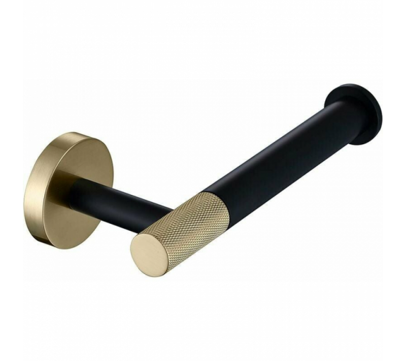 Porte Papier Toilette En Acier Inoxydable - Or Brossé