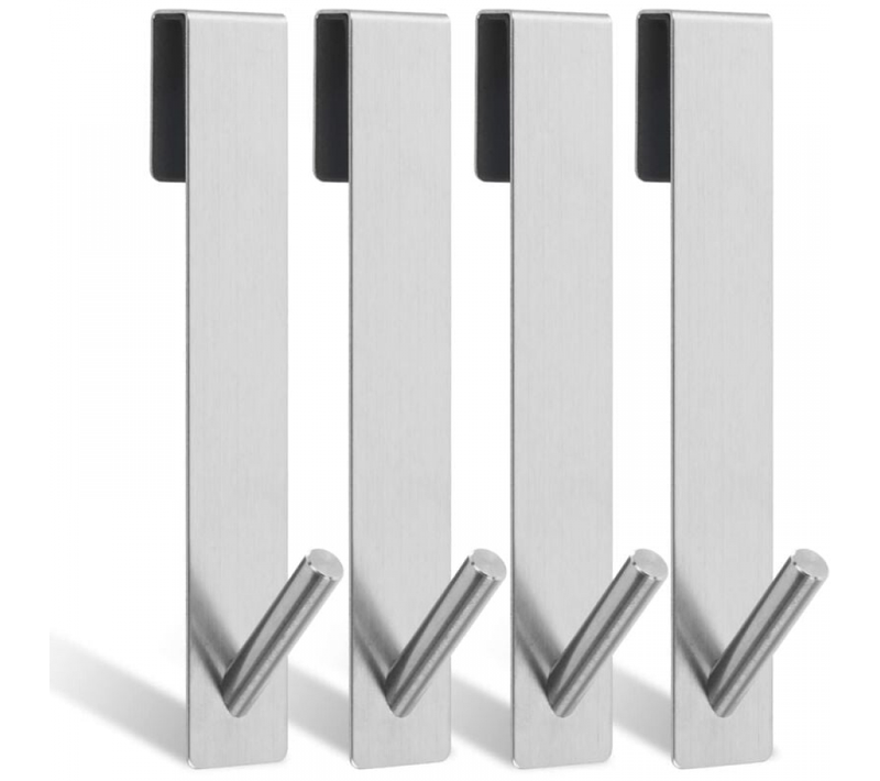 Crochets De Porte De Douche, 4 Pièces Accroche Serviette Salle De Bain, Porte Serviette Salle