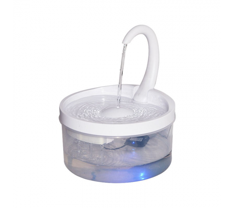 Fontaine à Eau Automatique Pour Chat, Bol à Boire Hygiénique Et Frais Avec Lumière LED