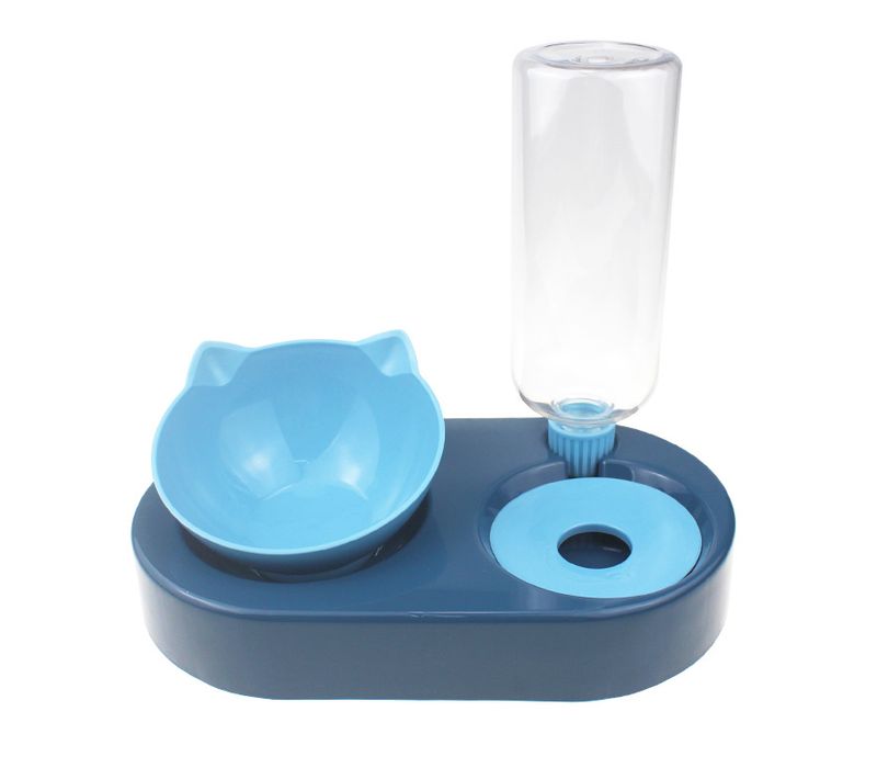 Gamelles Pour Chats,bol Pour Chaton,distributeur De Croquettes Et Eau Pour Chat Et Chien,inclinabl