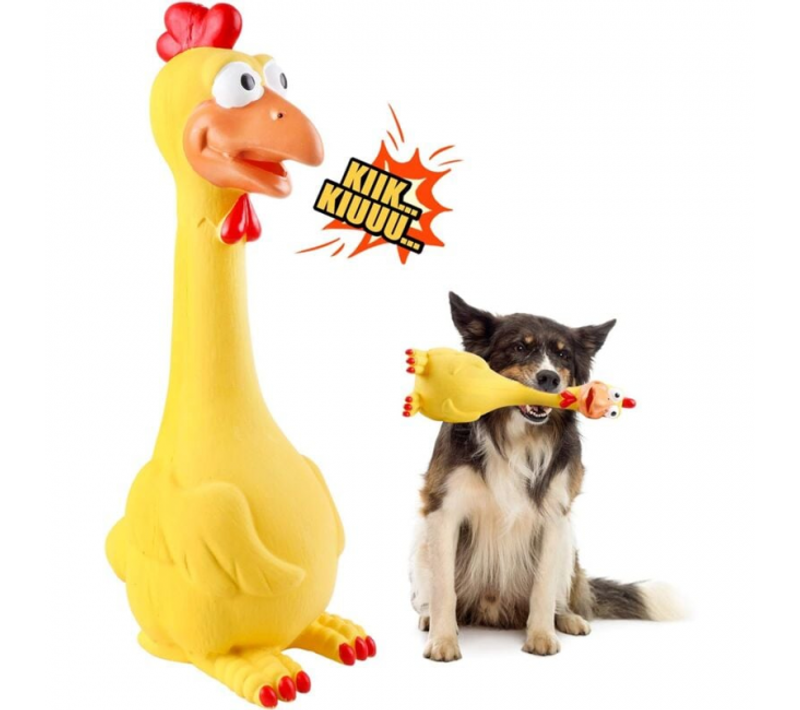 Jouet Chien Interactif, Couineur Jouets à Mâcher, Chien Accessoires Jeux