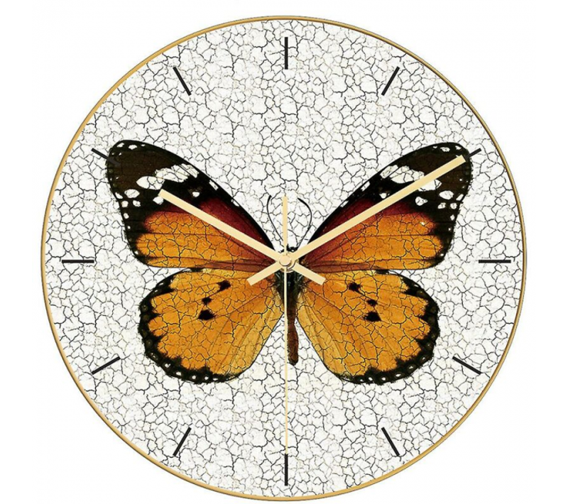 Motif Créatif Pierre Horloge Murale Acrylique Décoration De Salon