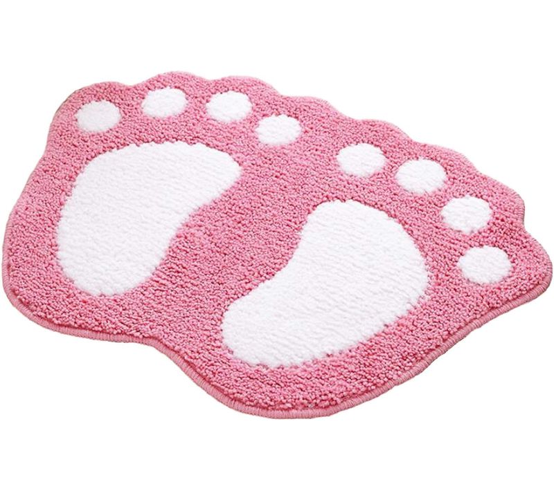 Tapis De Bain Antidérapant 40x60cm - Rose