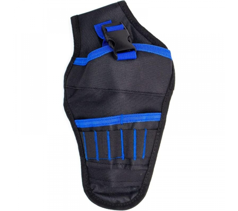 Bleu Ceinture Porte Outil Ceinture Porte-outils Ceinture à Outils En Cuir Caisse à Outil Complet