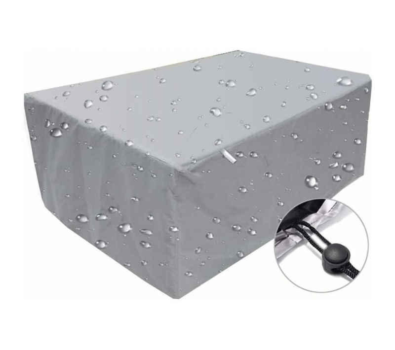 115 X 115 X 70 Cm Housse De Mobilier D'extérieur,bache Imperméable Coupe-vent Anti-uv,housse