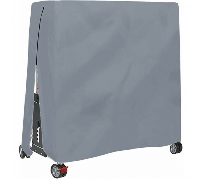 165*70*185cm Housse Pour Table De Ping Pong, Étanche Résistance Au Vent Anti-uv Robuste Tissu