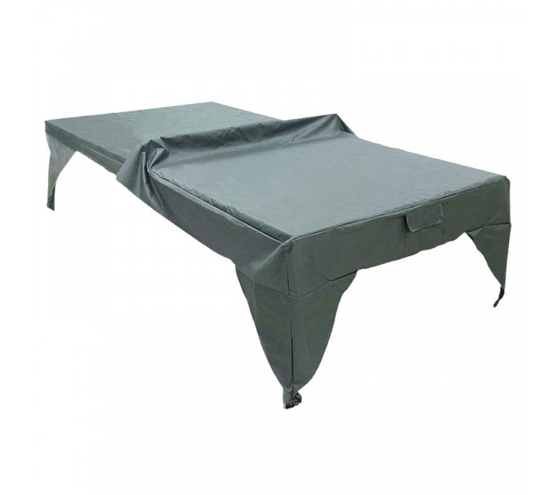 Grise 280*153*73cm - Housse De Protection Pour Table De Ping-pong Imperméable-respirante-résistan