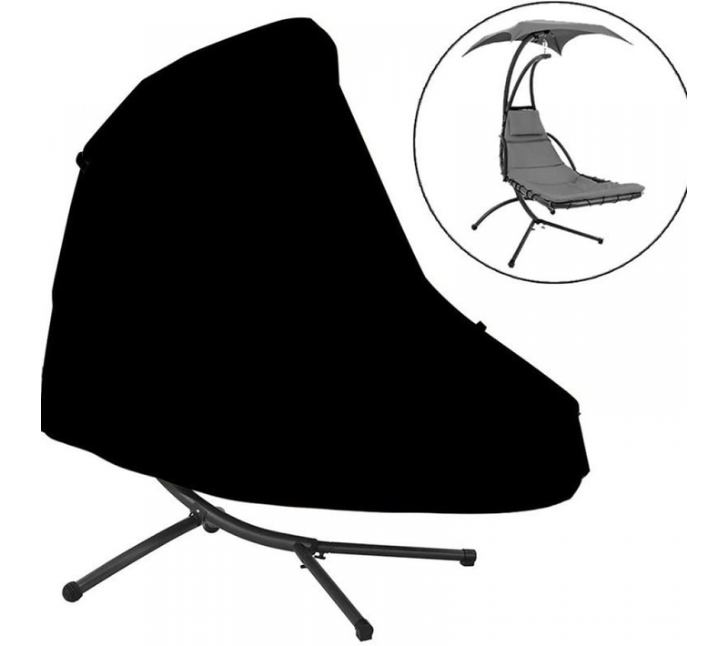 185x116x198cm Housse De Chaise Longue Suspendue En Tissu Oxford Pour Balancelle De Jardin