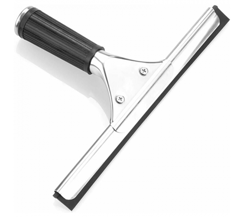 Raclette à Vitres Professionnelle En Acier Inoxydable Avec Lame De 25 Cm Pour Cuisine, Fenêtre