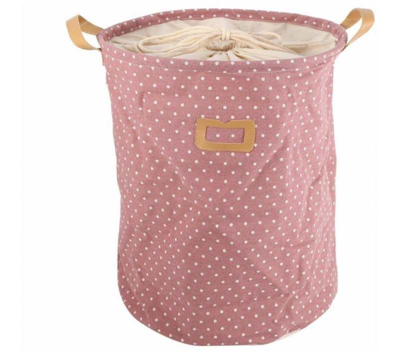 35*45cm Rose Waterproof Panier à Linge Sac De Rangement Panier à Linge Accueil Vêtements Panier