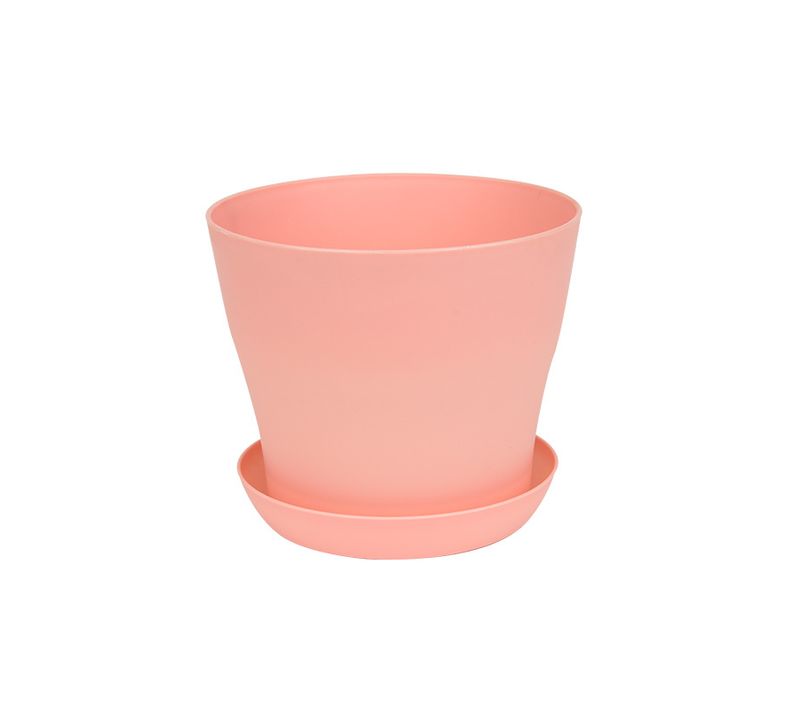 10*8.5*7cm, Rose ,1 Pièces Pots De Plantes En Plastique Colorés, Pots De Fleurs D'intérieur