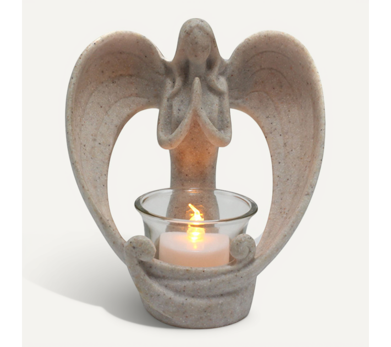 Angel Candlestick Statue Ornament, Creative Resin Decorations, Garden Farm Decorations, Desktop