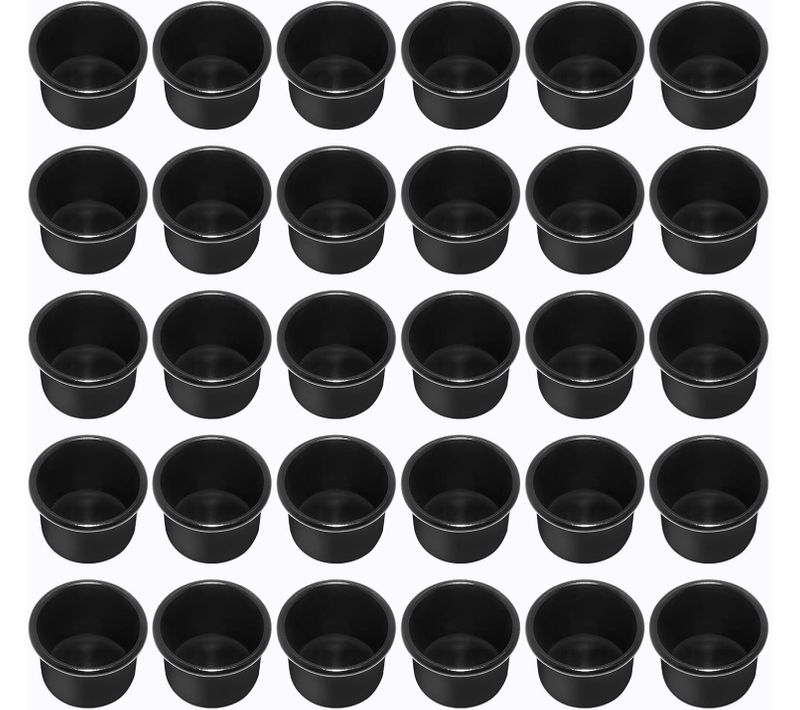 30 Pièces Mini Bougeoir(30pcs,noir),bougeoir En Métal,bougeoir En Métal Petit,support De Bougies