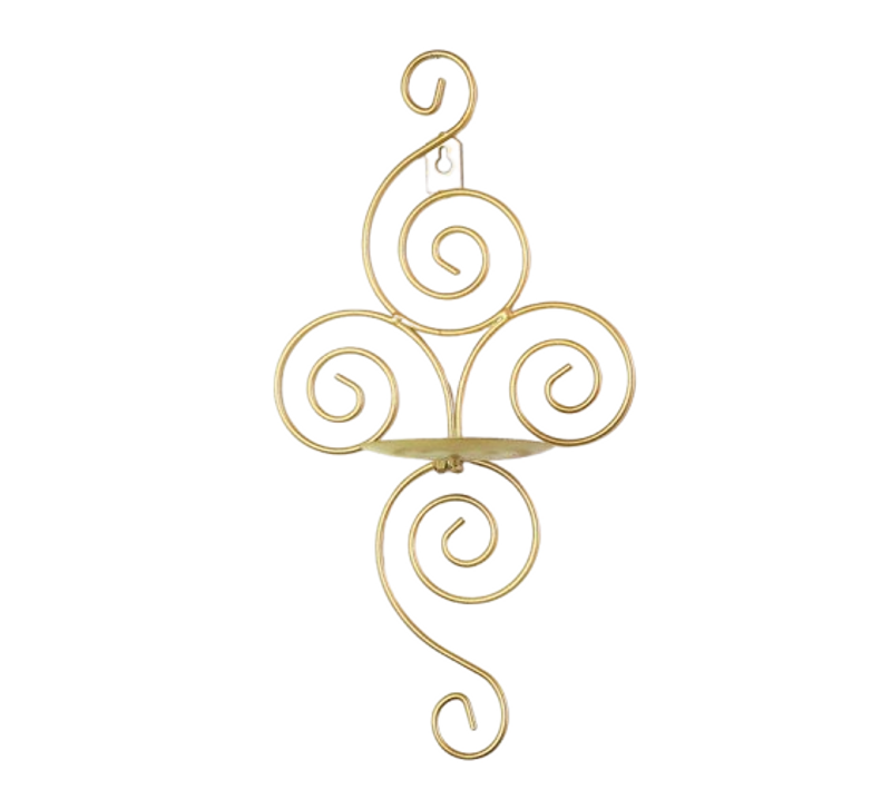 Chandelier Mural De Style Vintage - Or