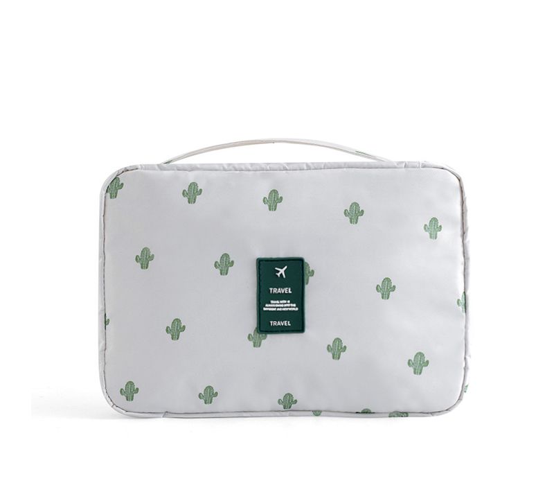 Trousse De Toilette Pour Hommes Et Femmes,  Étanche Voyage Pliable Cosmétique Sac Grande Capacité
