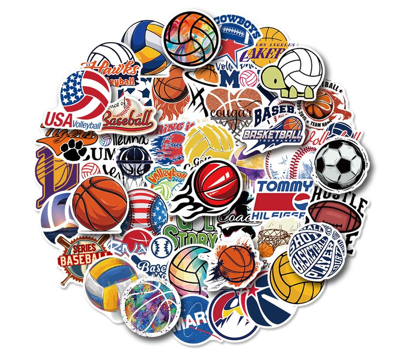 50pcs Coupe Du Monde De Foot Autocollants Pour Bouteilles D'eau Gobelet Bagages Planche à Roulet