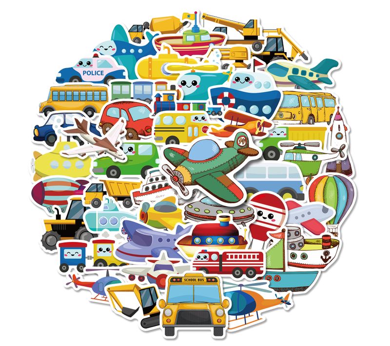 50 Pièces Vintage Stickers Aesthetic Nostalgiques Thèmes Imperméable Vinyle Rétro Stickers