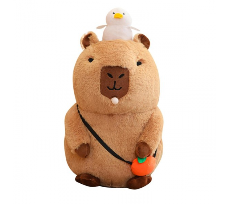 30cm Kawaii Capybara Peluche Poupée En Peluche Créative Mignonne Simulation Peluche Pour Enfants