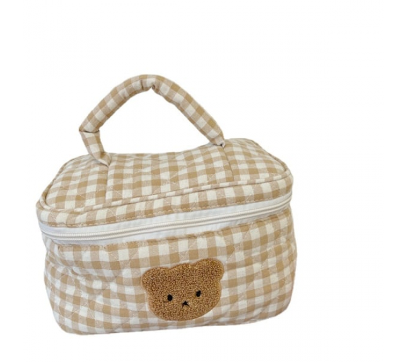 Trousse De Toilette Portable Pour Femme Grande Capacité Sac De Rangement De Voyage