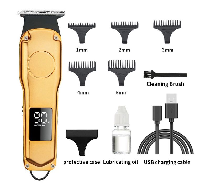 Tondeuse Cheveux Hommes, Rasoir Électrique Professionnelle Tondeuse à Cheveux Homme Tondeuse