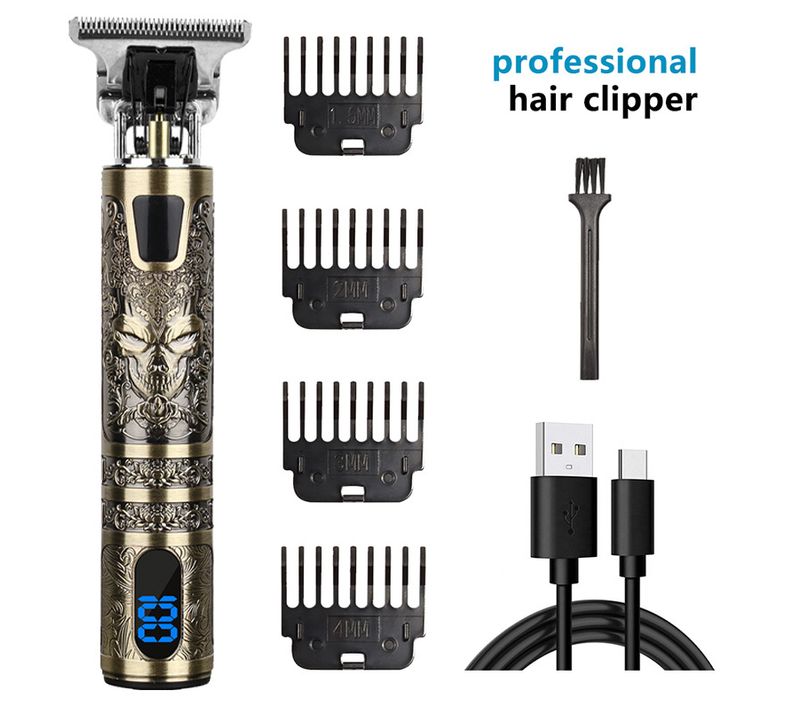 Tondeuse Cheveux Hommes, Tondeuse Cheveux Professionnelle Sans Fil, Tondeuse Barbe Kit Homme