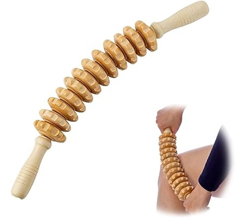 Appareil De Massage Roller Manuel, Rouleau De Massage, Anti Cellulite Masseur Rouleau De Massage