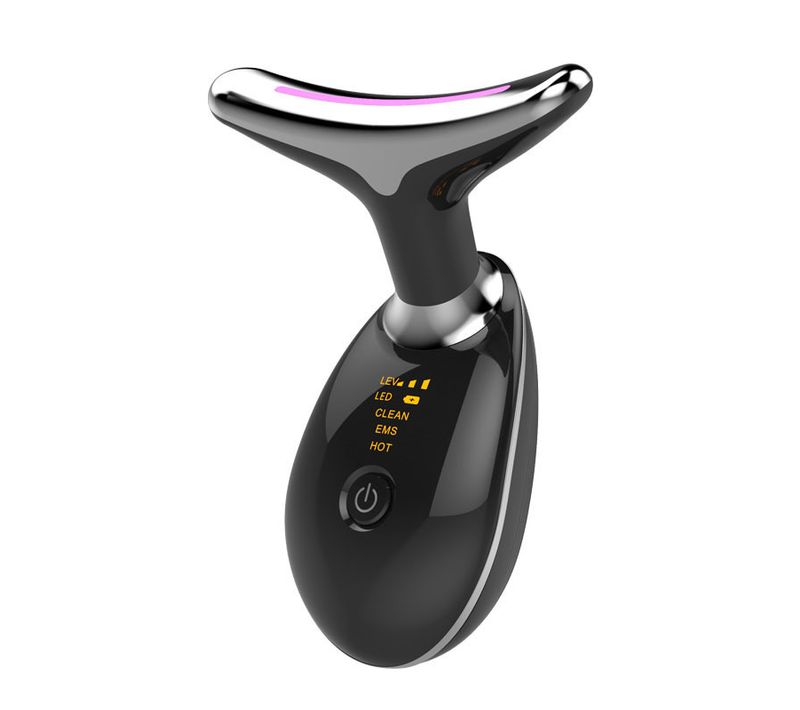 Noir Appareil Anti Rides Visage,appareil De Beauté, 145-115-60mm.soins De La Peau Disposit