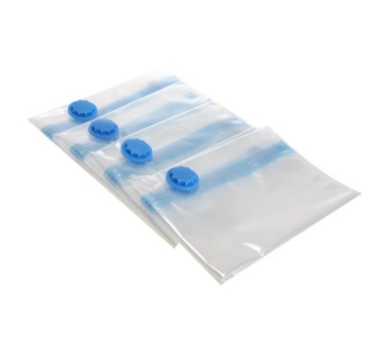 Sacs De Rangement Sous Vide Lot De4 Type 60x80cm Housses De Rangement Sous Vide Voyages Réutilisa