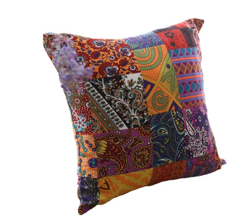 Housses De Coussin Mandala 60x60 Cm Coton Et Lin Taie D'oreiller Décoratives Bohème Imperméables