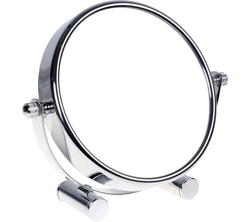 Miroir Cosmétique Sur Pied, Grossissement X10, Compact Miroir De Table, 6 Inch, Orientable